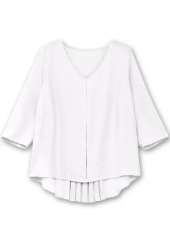 Tunika mit 3/4-Arm und Plisseefalten hinten<sheego New