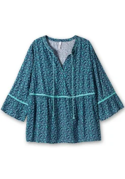 Tunika mit Blumenprint und 3/4-Arm<sheego New