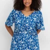 Tunika mit Flügelärmeln und Knotendetail<sheego Fashion