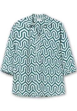 Tunika mit grafischem Alloverprint<sheego Outlet