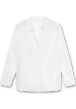 Tunika mit Hemdkragen und kurzer Knopfleiste<sheego Fashion