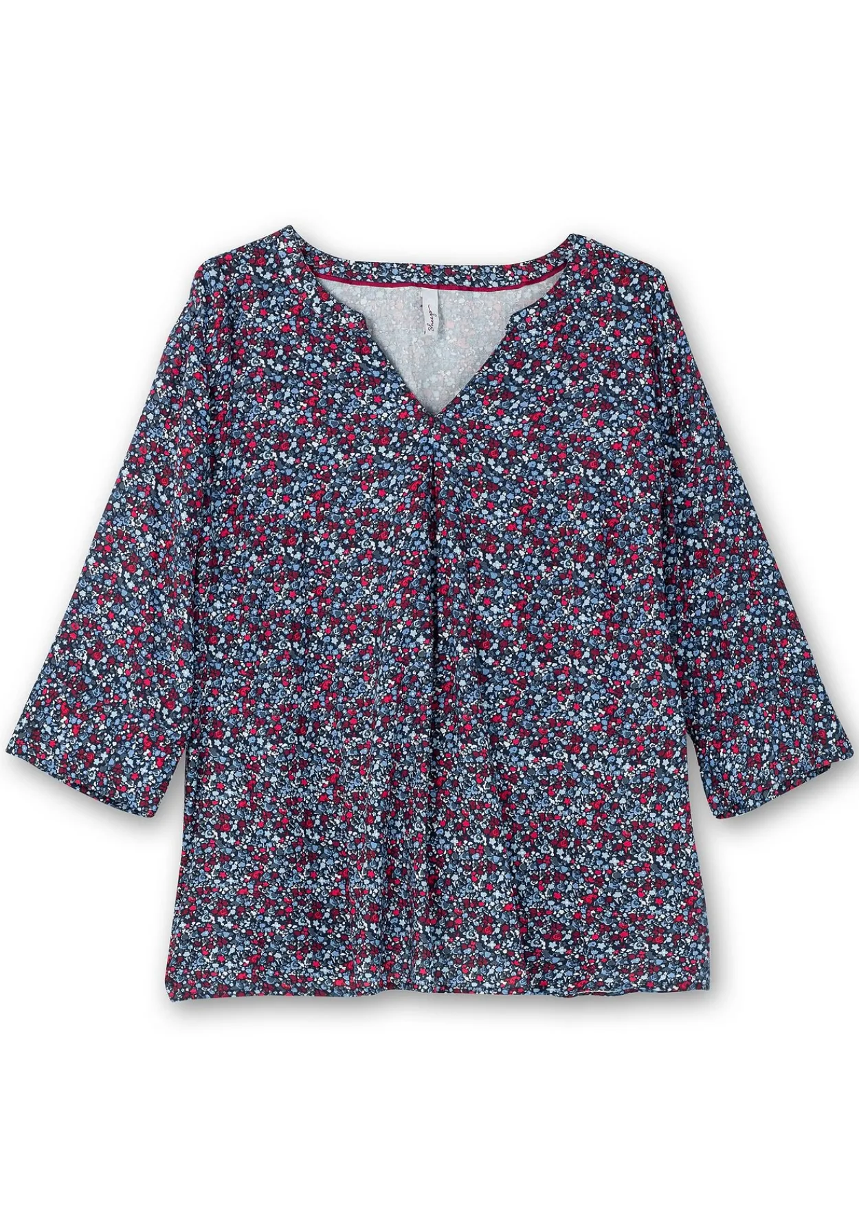 Tunika mit Minimal-Alloverprint<sheego Sale