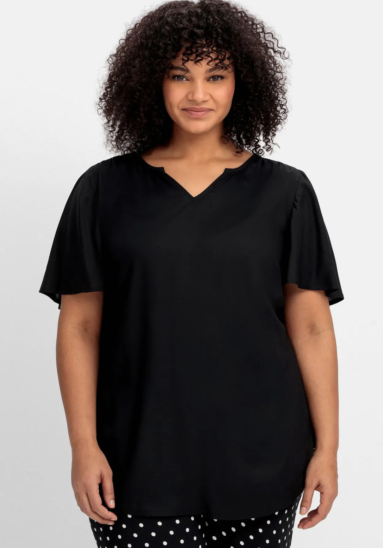 Tunika mit weitem Ärmel, in leichter A-Linie<sheego New