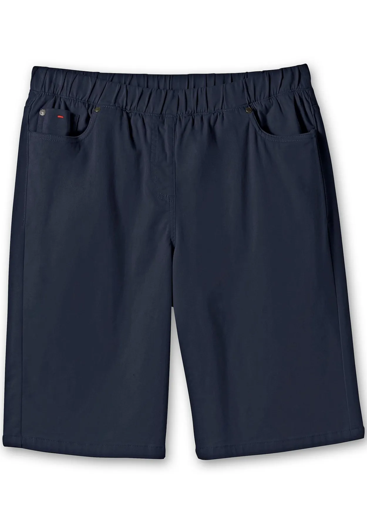 Twill-Bermudas in 5-Pocket-Form, mit Gummizugbund<sheego Best