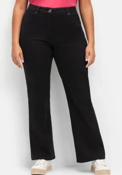 Twillhose in Bootcutform mit Shaping-Einsatz<sheego Best