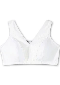 Verschlussloser BH ohne Bügel, mit Spitze<sheego Sale
