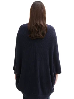 Verschlussloses Strickcape in Zipfelform<TOM TAILOR Plus Sale