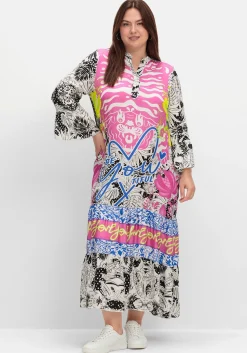 Volantkleid im Multicolor-Mustermix<sheego loves miss goodlife Clearance