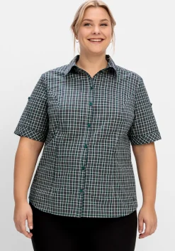Wanderbluse mit Reißverschluss-Taschen<sheego New