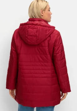 Warm wattierte Steppjacke mit Kapuze<sheego New