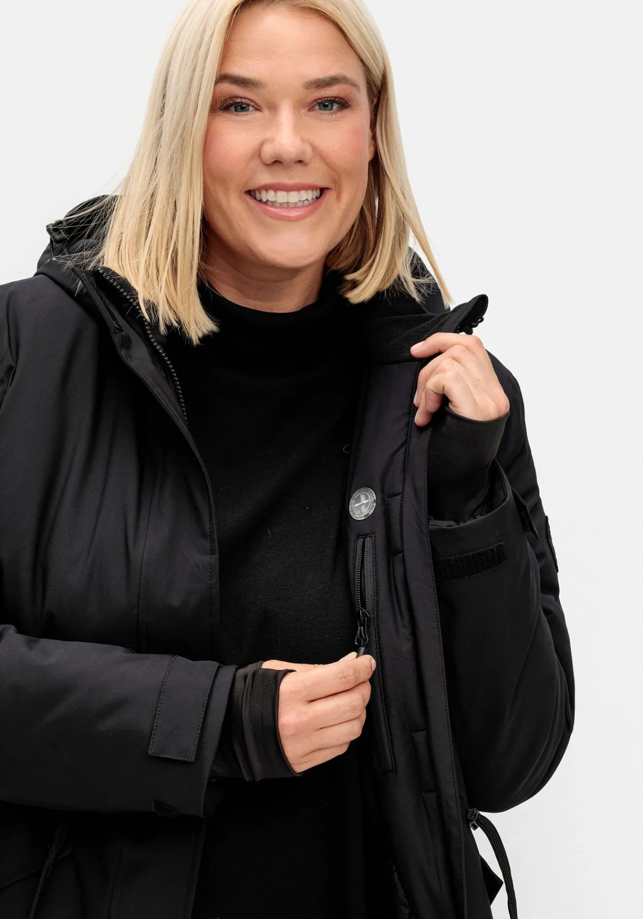 Wasser- und winddichte Outdoorjacke<sheego Clearance