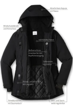 Wasser- und winddichte Outdoorjacke<sheego Clearance