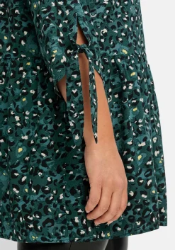 Weit schwingende Tunika mit Alloverprint<sheego Fashion