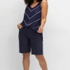 Weite Bermudas in Chino-Optik<sheego Online