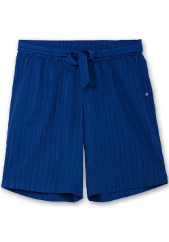 Weite Bermudas in Struktur-Qualität, mit Schlupfbund<sheego Discount