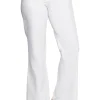 Weite Bootcut-Hose mit Leinenanteil<sheego Hot