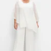 Weite Chiffonhose im Lagenlook, gefüttert<sheego Sale
