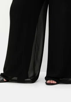 Weite Chiffonhose im Lagenlook, gefüttert<sheego Sale