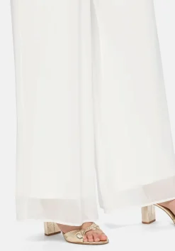 Weite Chiffonhose im Lagenlook, gefüttert<sheego Sale