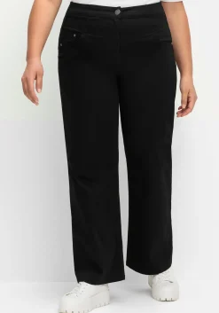 Weite High-Waist-Hose im Curvy-Schnitt ANNE<sheego Fashion
