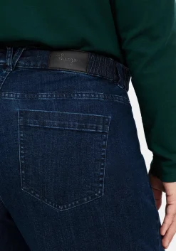 Weite High-Waist-Jeans im Curvy-Schnitt ELLA<sheego Outlet