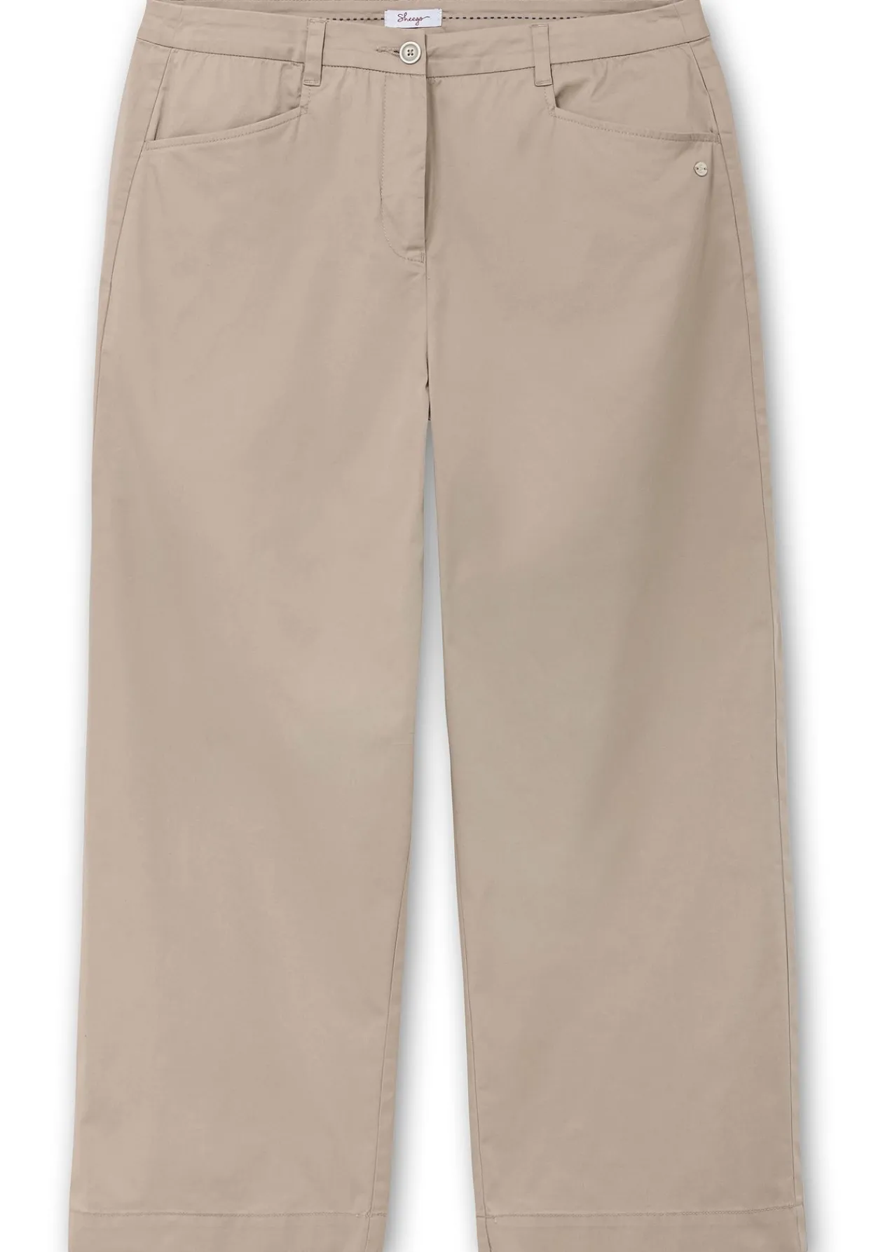 Weite Hose im Chino-Stil, aus leichtem Twill<sheego Sale