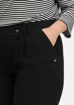Weite Hose im Curvy-Schnitt ELLA mit Bundfalten<sheego New