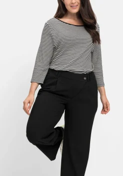 Weite Hose im Curvy-Schnitt ELLA mit Bundfalten<sheego New