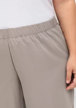 Weite Hose mit elastischem Bund und Innenfutter<sheego Fashion