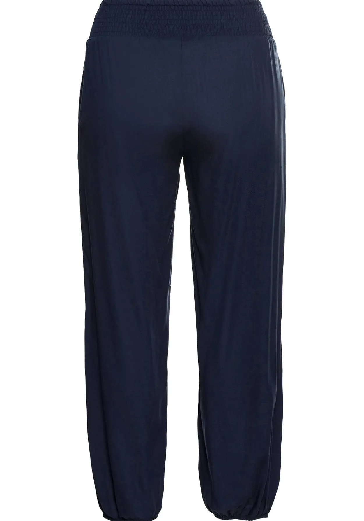 Weite Hose mit Smokbund, aus Viskose<sheego Online