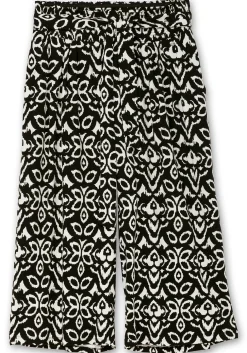 Weite 7/8-Hose mit Smokbund und Ethnoprint<sheego Online