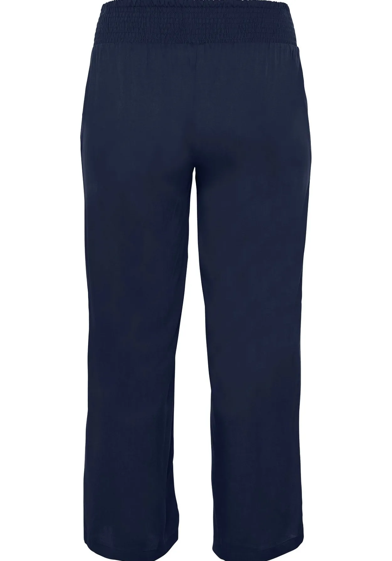 Weite Hose mit Smokbund und Taschen<sheego Sale