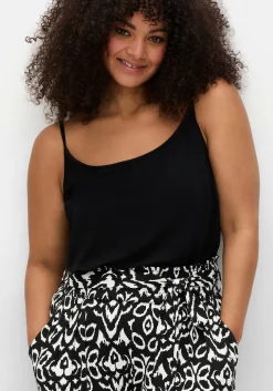 Weite 7/8-Hose mit Smokbund und Ethnoprint<sheego Online