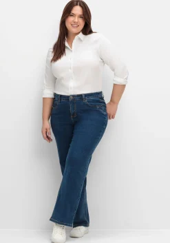 Weite Jeans in Curvy-Schnitt ELLA<sheego Online
