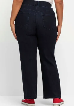 Weite Jeans mit Schlupfbund im Curvy-Schnitt ELLA<sheego Hot