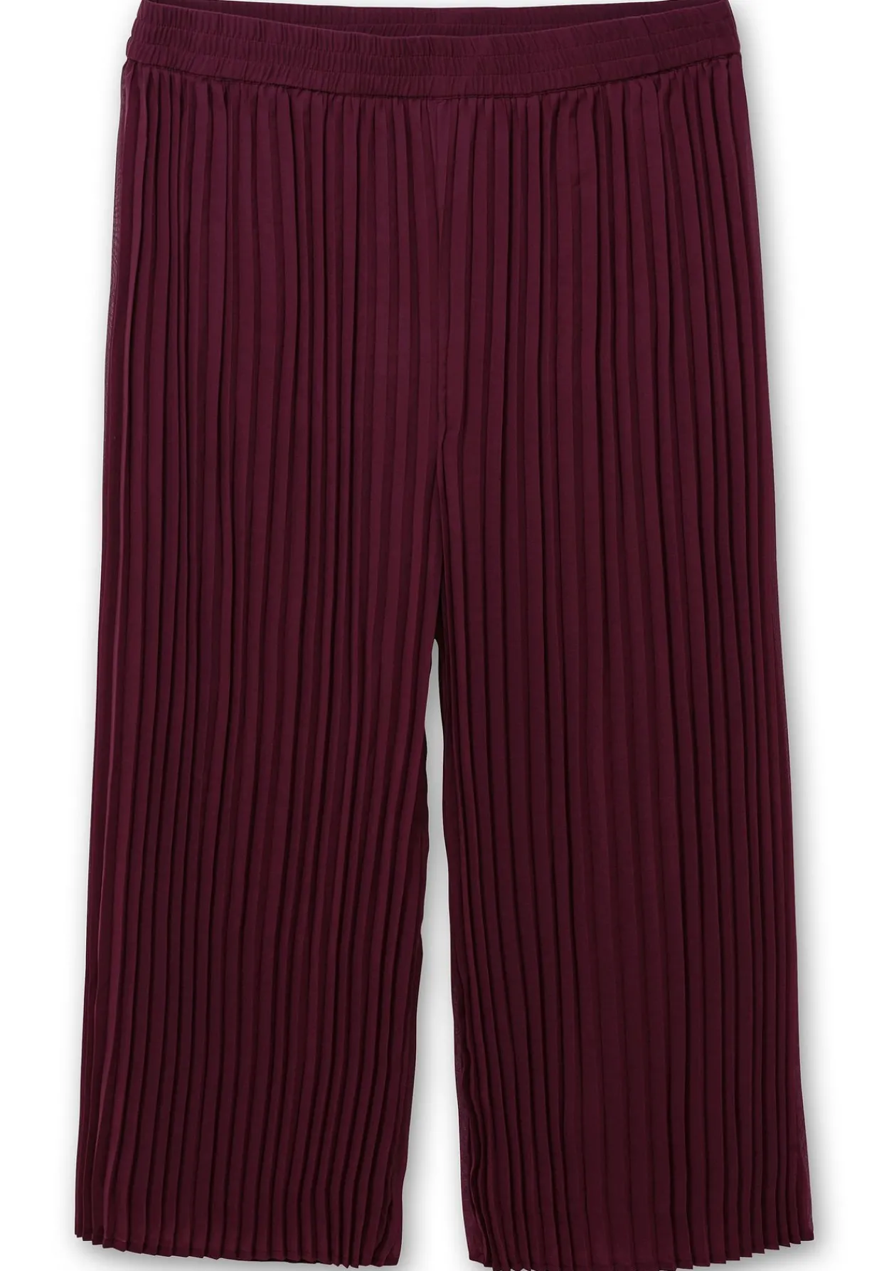 Weite Plisseehose in 7/8-Länge, mit Stretchbund<sheego Hot