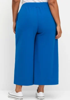 Weite verkürzte Hose mit Schlupfbund<sheego Sale