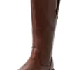 Weitschaftstiefel aus Leder mit Zierreißverschluss<sheego New