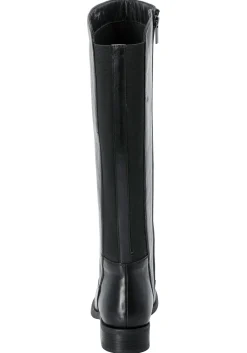 Weitschaftstiefel aus Leder mit Stretch-Einsatz<sheego Best