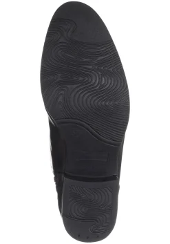 Weitschaftstiefel aus Leder mit Zierband<sheego Sale