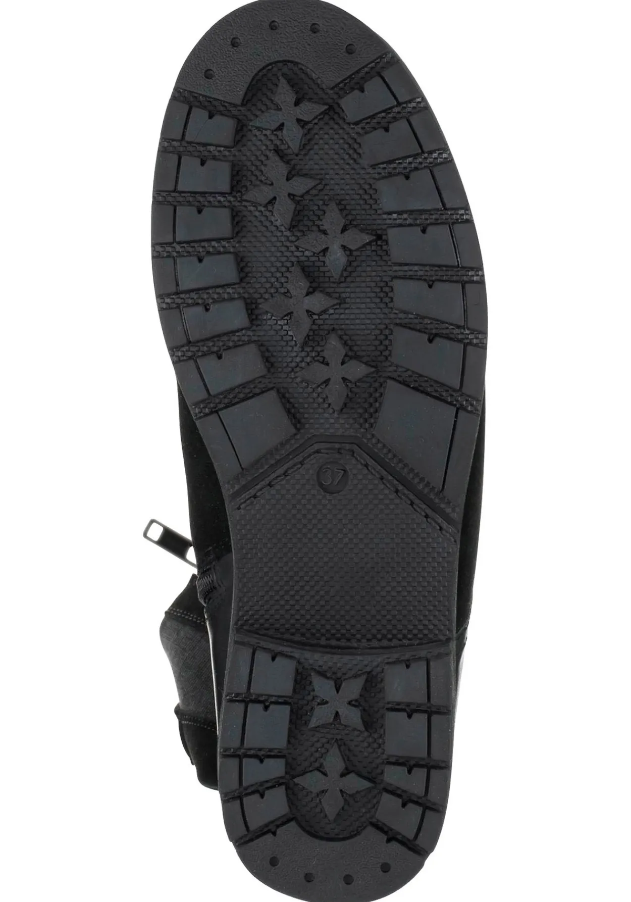 Weitschaftstiefel aus Leder mit Fellimitat<sheego New