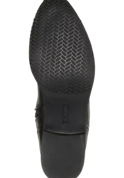 Weitschaftstiefel aus Leder mit drei Zierschnallen<sheego Hot