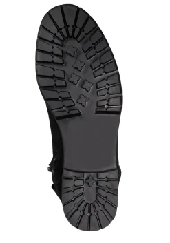 Weitschaftstiefel aus Leder, mit Zierreißverschluss<sheego Clearance