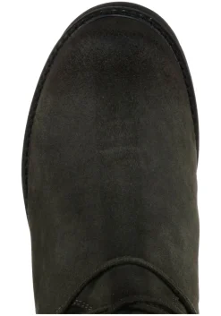 Weitschaftstiefel aus Leder mit Schnürung<sheego Best