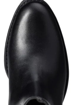 Weitschaftstiefel aus Leder mit Zierschnalle<sheego New
