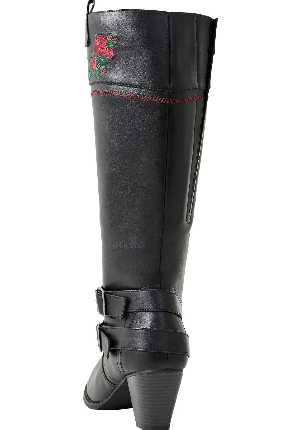 Weitschaftstiefel im Cowboy-Stil, mit Blumenstickerei<sheego by Joe Browns Sale
