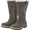 Weitschaftstiefel in Veloursleder-Optik<sheego Best