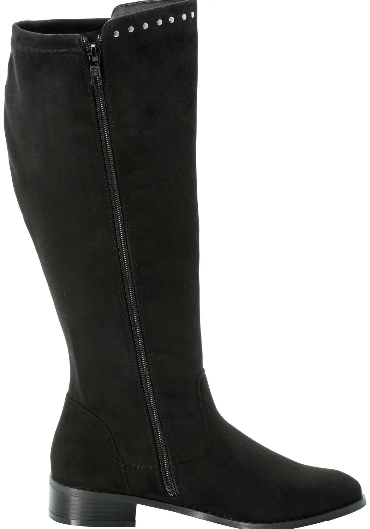 Weitschaftstiefel mit Nietenverzierung<sheego Sale