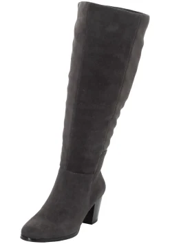 Weitschaftstiefel mit Stretch-Einsatz, in 3 Schaftweiten<sheego New