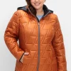 Wendesteppjacke mit Kapuze und Stehkragen<sheego New